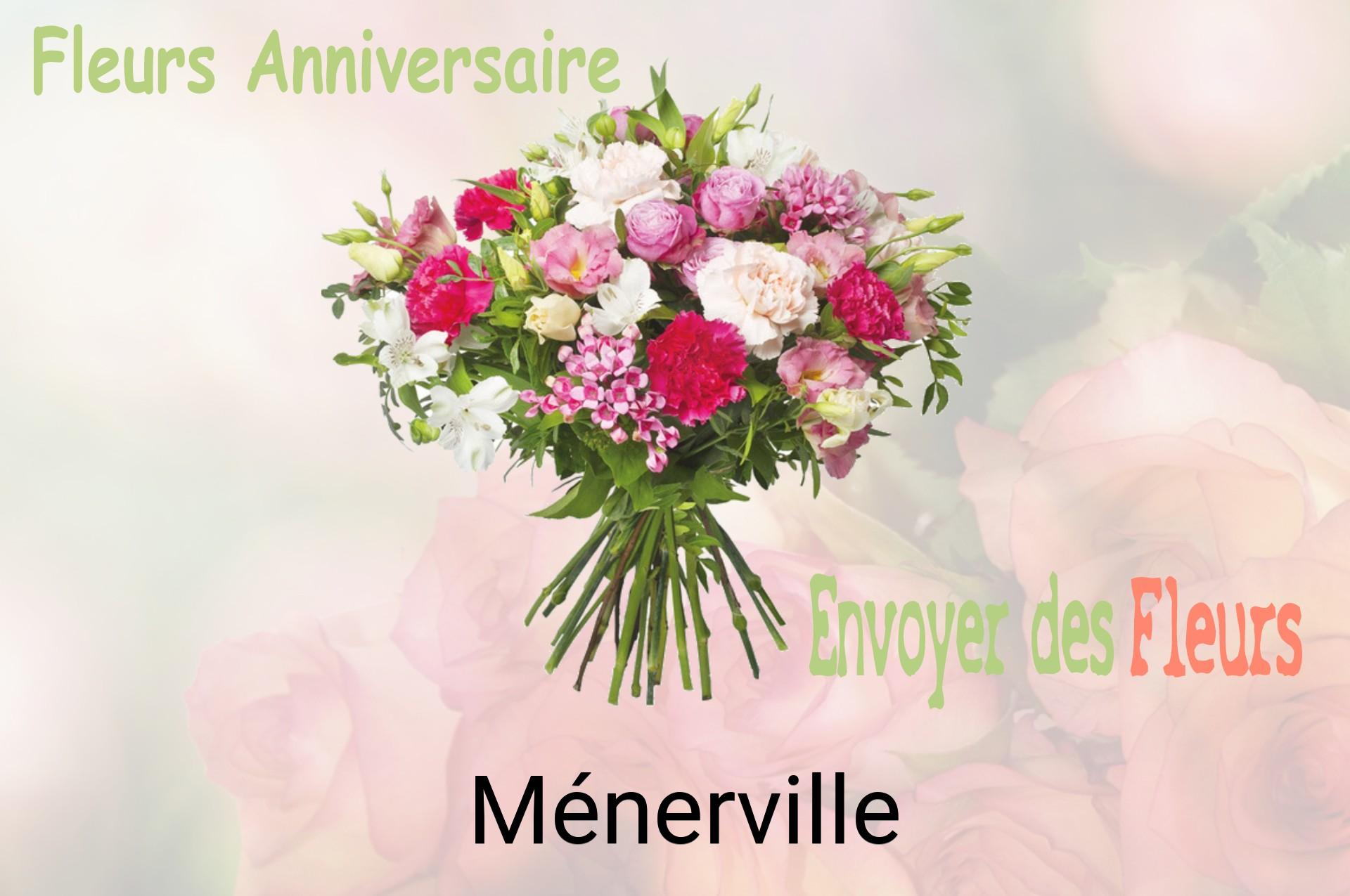 Bouquet de fleurs d’anniversaire livré à Ménerville